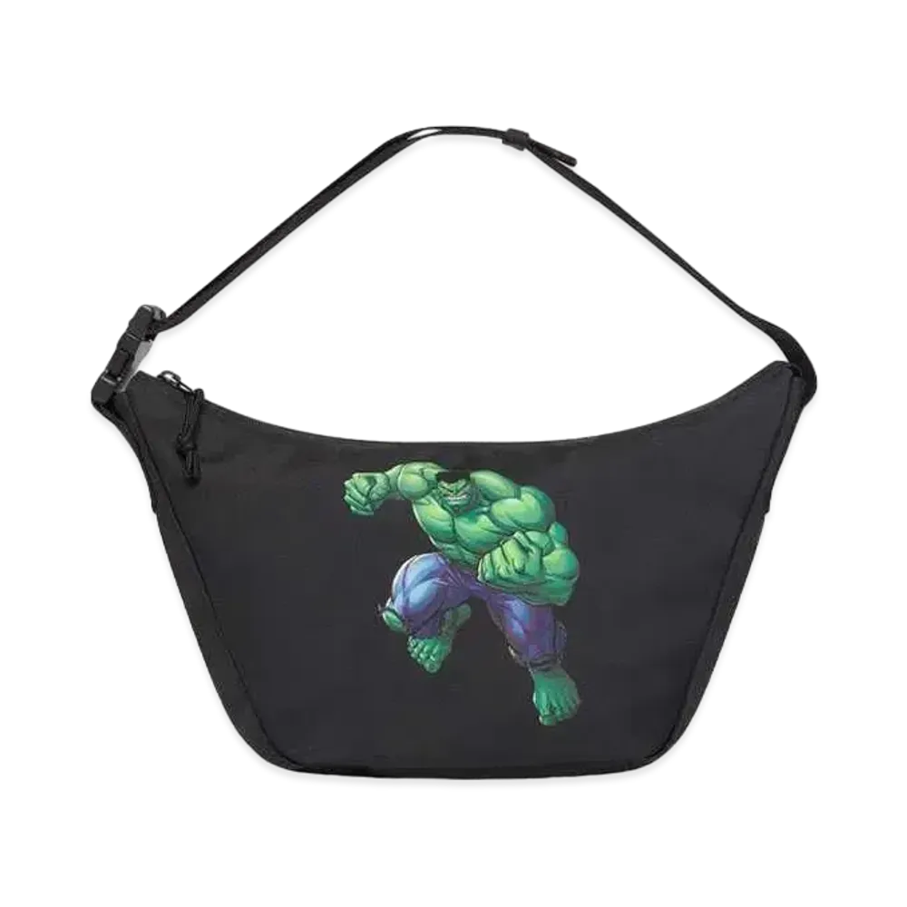 Balenciaga HULK 2021MARVEL EXPLORER SLING BAG "Black"