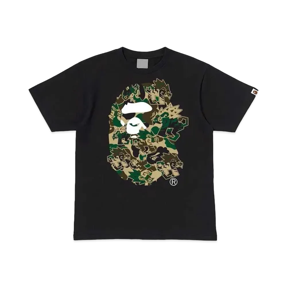 A BATHING APE x Monster Hunter Tee "Black"