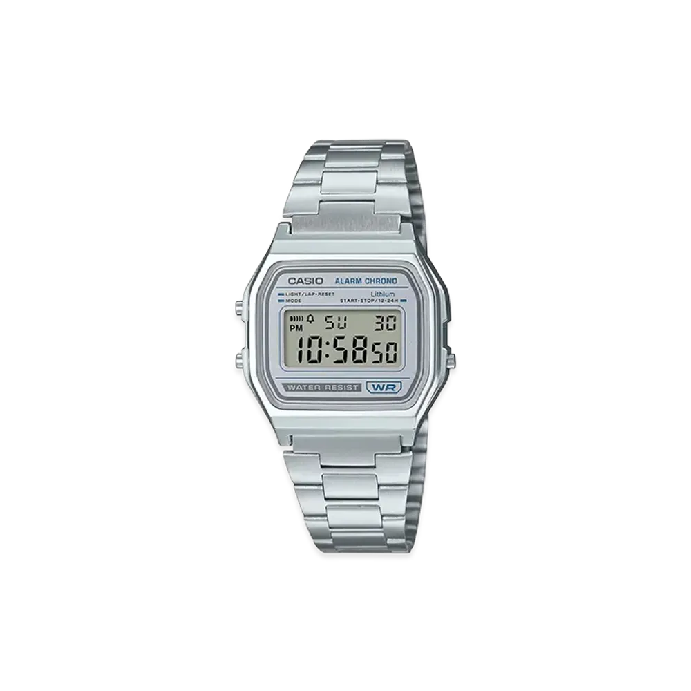 Casio Classic A158WEA-7JF "Silver/White"