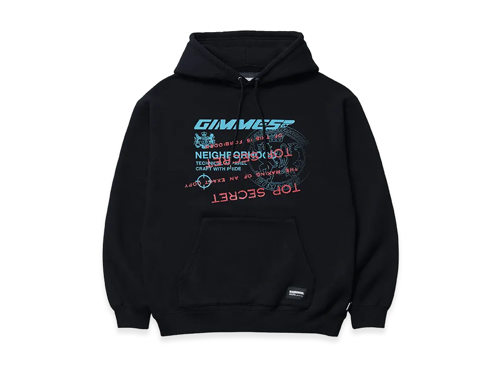 NEIGHBORHOOD x Gimme Five . Sweat Hoodie "Black"