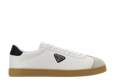 PRADA Napa Leather Sneakers "White"