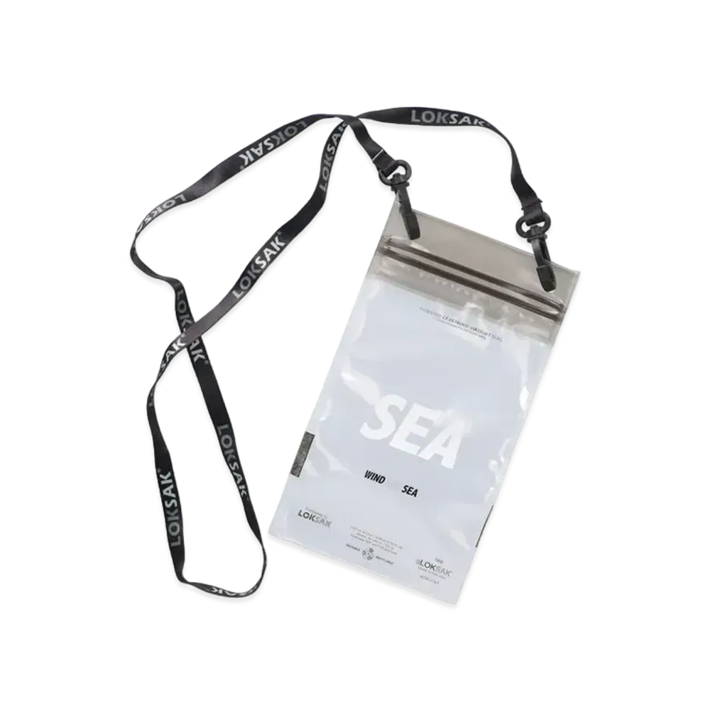 WIND AND SEA x LOKSAK Water Proof Mobile Bag "Clear"