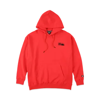 FIRST DOWN EMBROIDERY PULLOVER PARKA "Red"