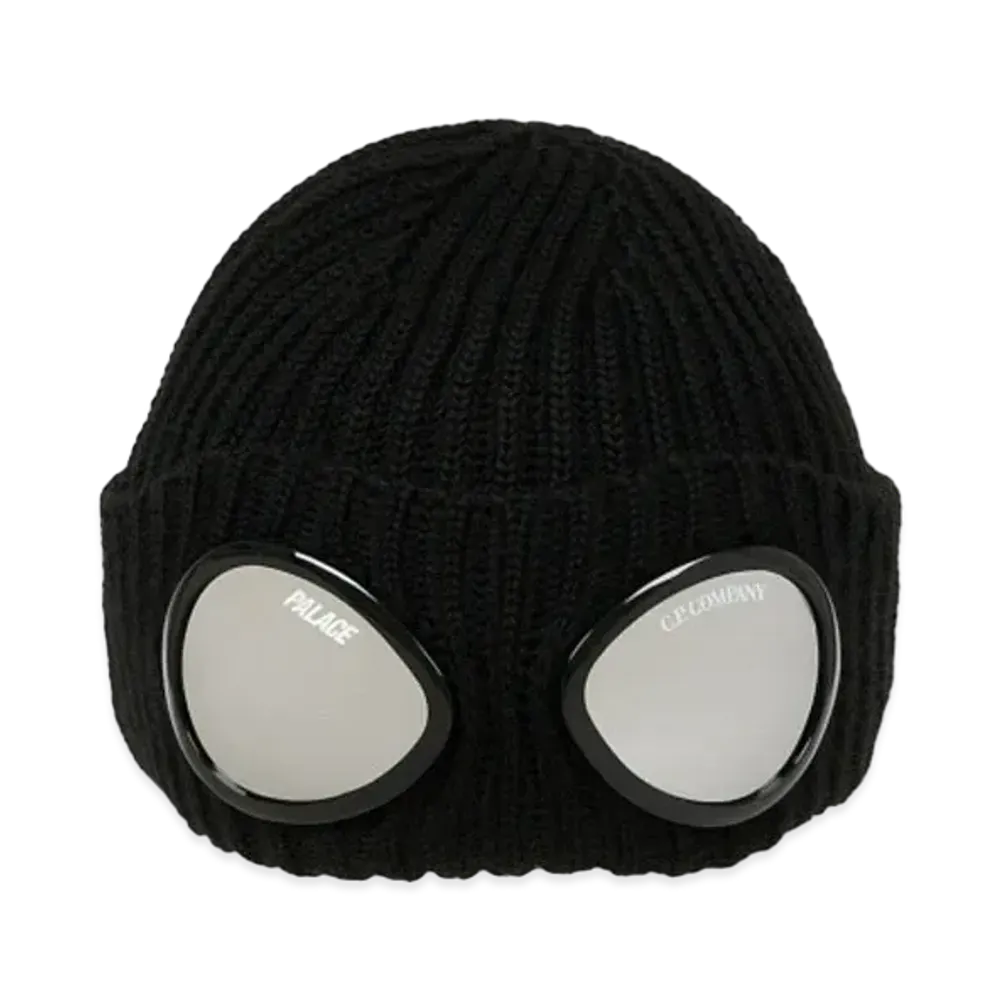 PALACE x C.P. COMPANY Google Beanie "Black"