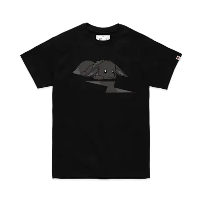 FRAGMENT x POKEMON THUNDERBOLT PROJECT EEVEE T-SHIRT "Black"