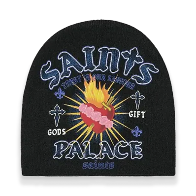 PALACE Gods Gift Nein Cuff Beanie "Black"