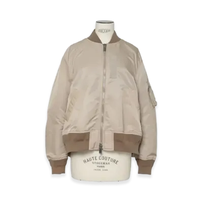 sacai Nylon Twill Blouson "Beige"