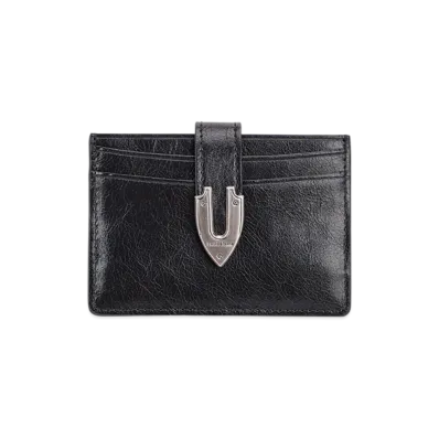 Matin Kim Western Buckle Card Wallet "Black"