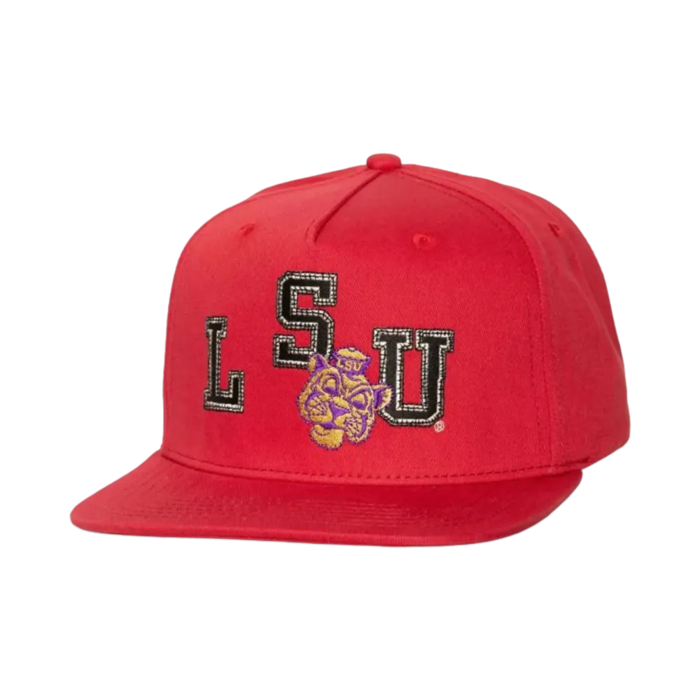 Travis Scott x M&N x LSU Hat "Red"