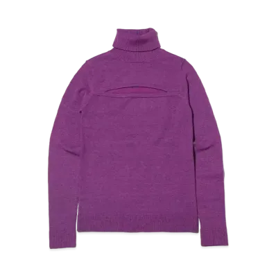 atmos pink Docking Knit Tops "Purple"