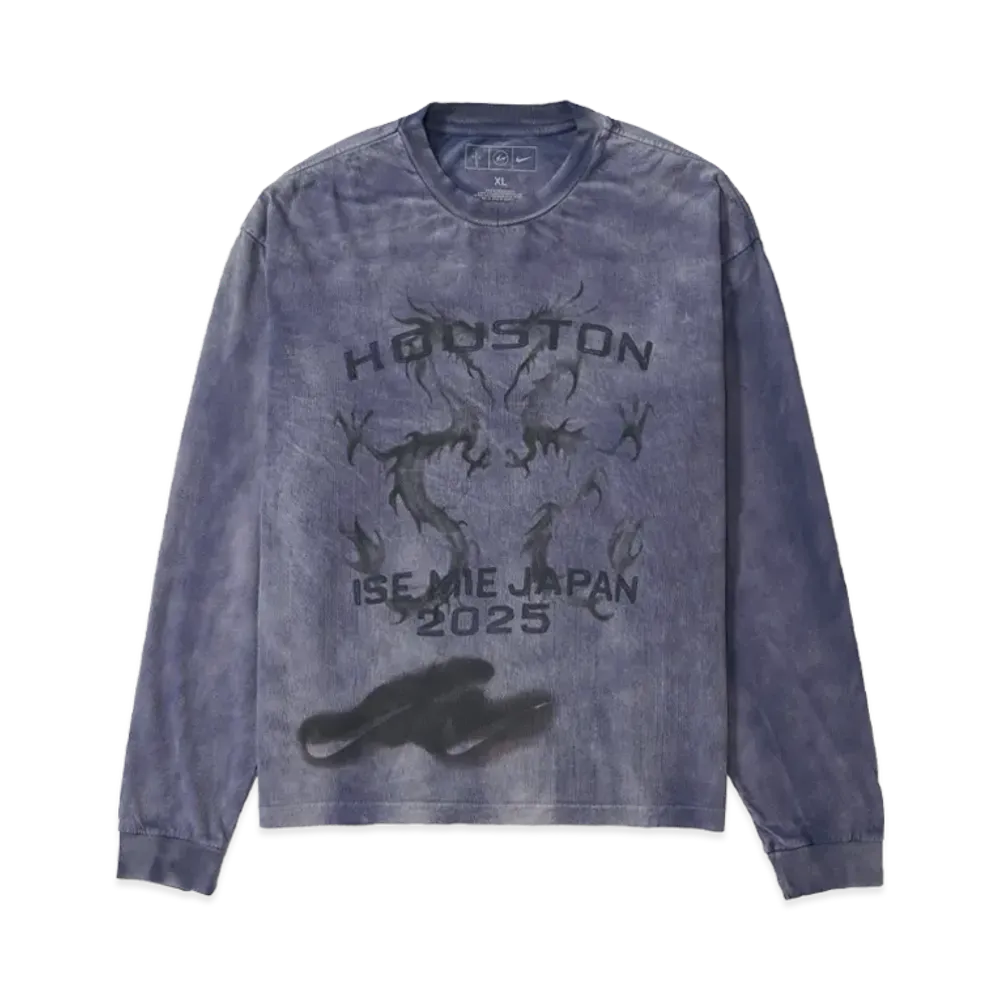 Travis Scott Cactus Jack x Fragment x Nike Houston To Ise Mie Longsleeve "Black"