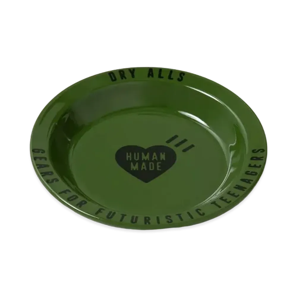 HUMAN MADE ENAMEL PLATE "Olive"