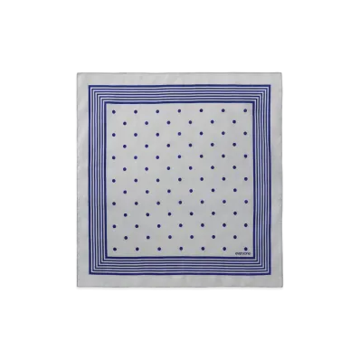 everyone Polkadot Bandana "Gray/Navy"