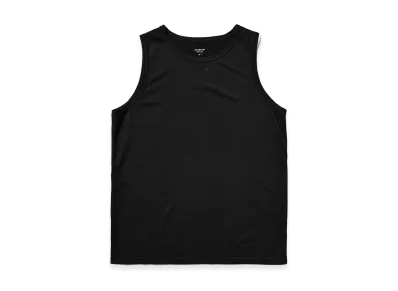 CLESSTE Washable Wool Tank Top "Black"