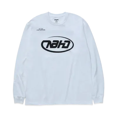 NEIGHBORHOOD NH . Tee LS-6 "White"