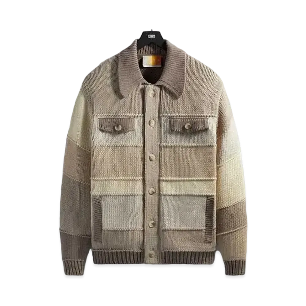 Kith Stiles Knit Trucker Jacket "Hallow"
