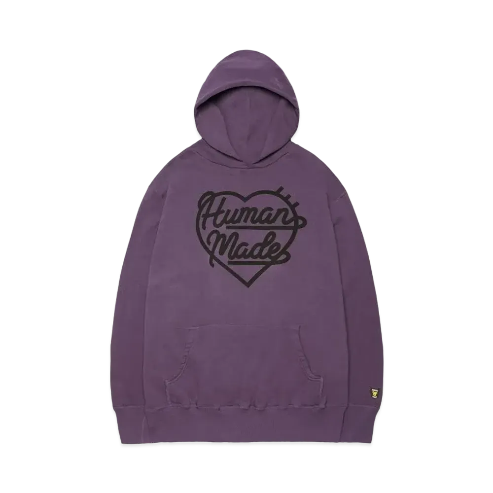 HUMAN MADE Heart Tsuriami Hoodie "Purple"