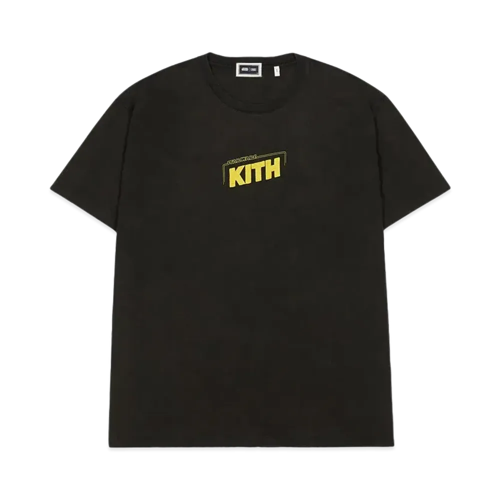 Kith Star Wars Credits Vintage Tee "Black"