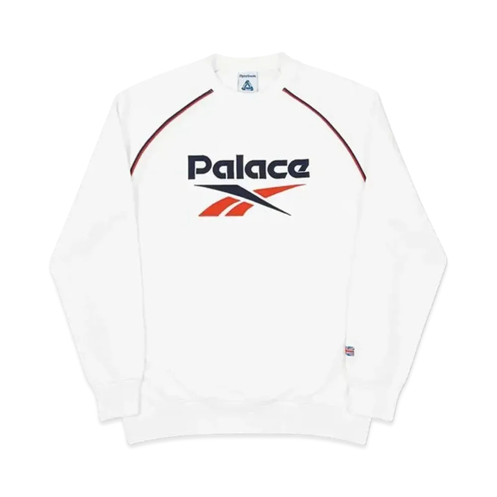 PALACE Reebok P-Bok Crew "White"