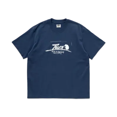 RATS Script Logo Way Of Life Tee "Navy"