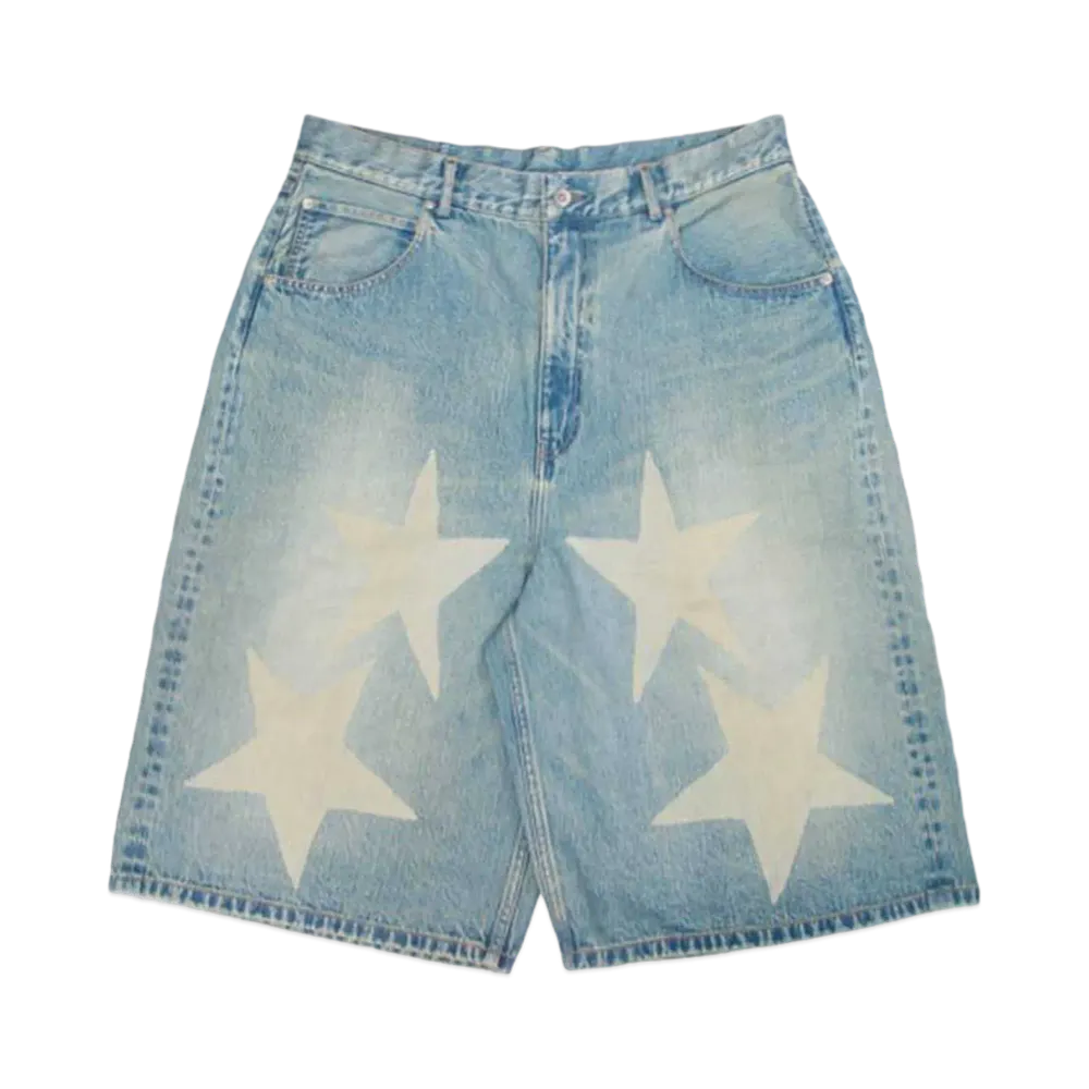 YAMEPI x FUTURE ARCHIVE YAME Baggy SH "Light Blue"