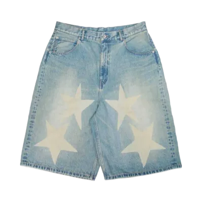 YAMEPI x FUTURE ARCHIVE YAME Baggy SH "Light Blue"
