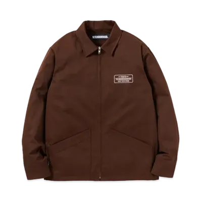 NEIGHBORHOOD DRIZZLER / EC-JKT "Brown"
