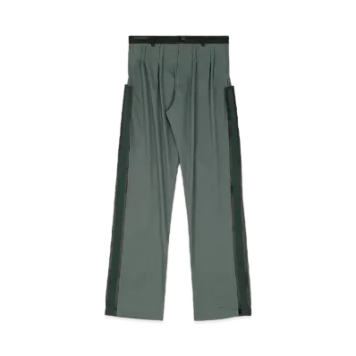 KIKO KOSTADINOV Ugo Side Trouser "Stone Grey / Deep Green / Black"