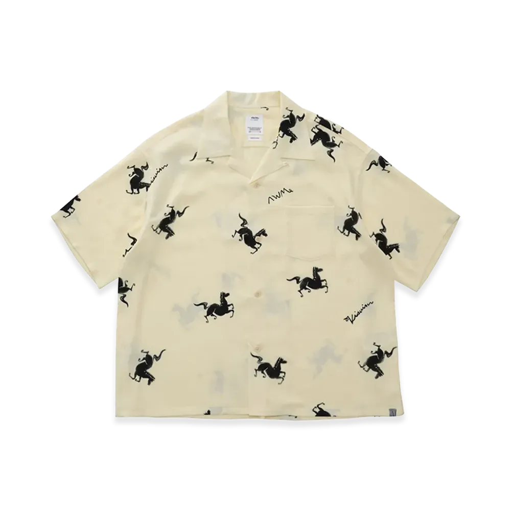 visvim Crosby Shirt S/S "Yellow"