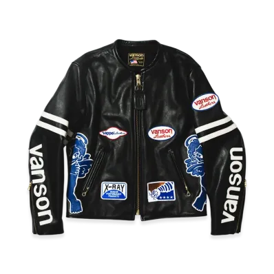 VANSON x TAPPEI x FUTURE ARCHIVE B Jacket "Black"