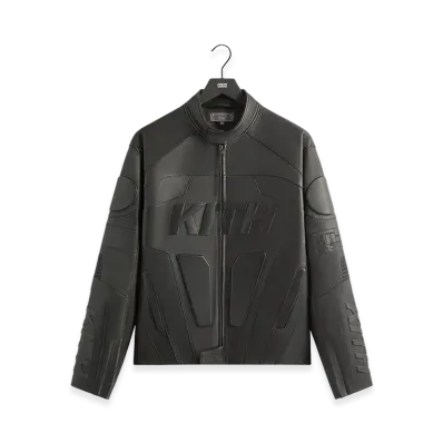 Kith Leather Wayne Moto Jacket "Black"