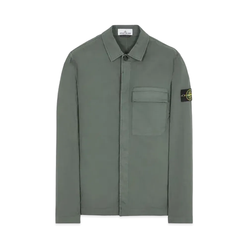 Stone Island 10710 SUPIMA Cotton Twill Stretch-TC "Musk Green"