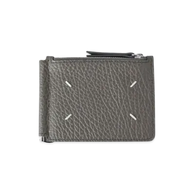 Maison Margiela x Ron Herman Leather Small Wallet "Dark Gray"