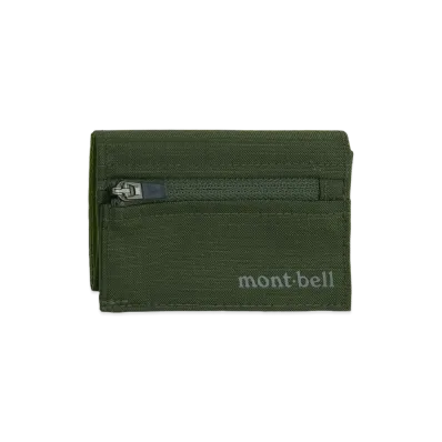 mont-bell Compact Tri-fold Wallet "Dark Green"