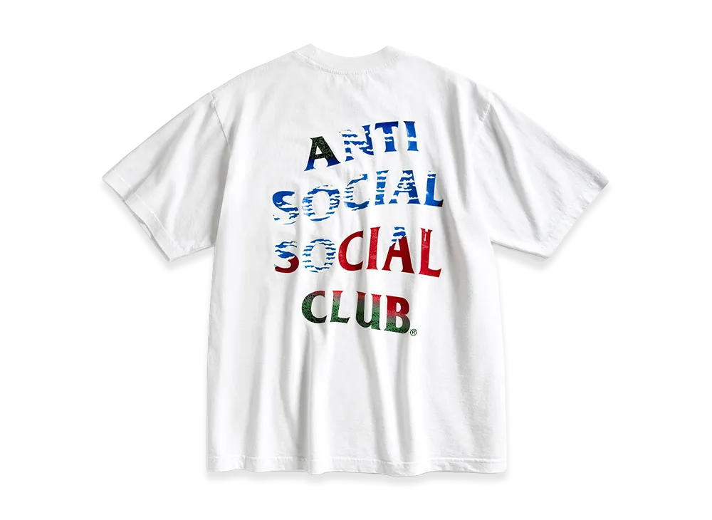 ANTI SOCIAL SOCIAL CLUB Tonkatsu: Fine Wind Clear Morning Tee "White"