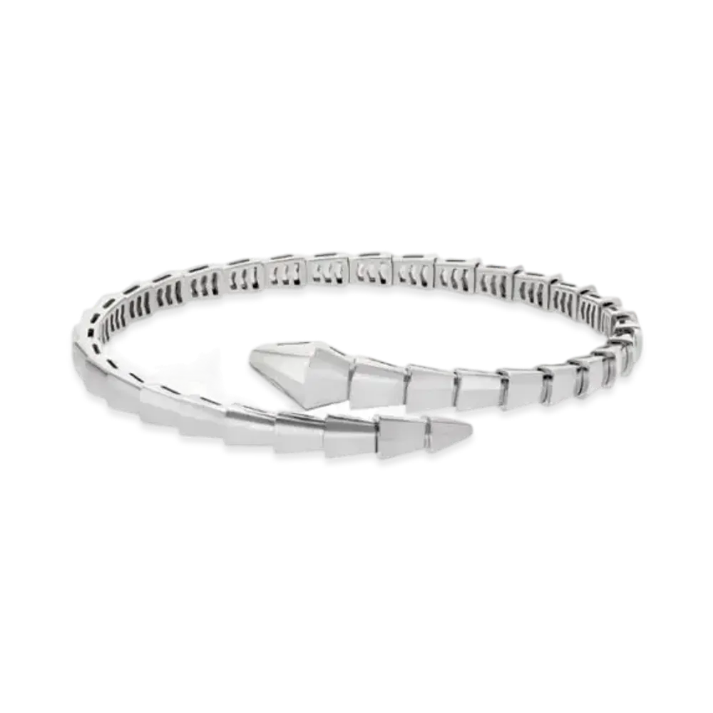 BVLGARI Serpenti Viper Bracelet "White Gold"