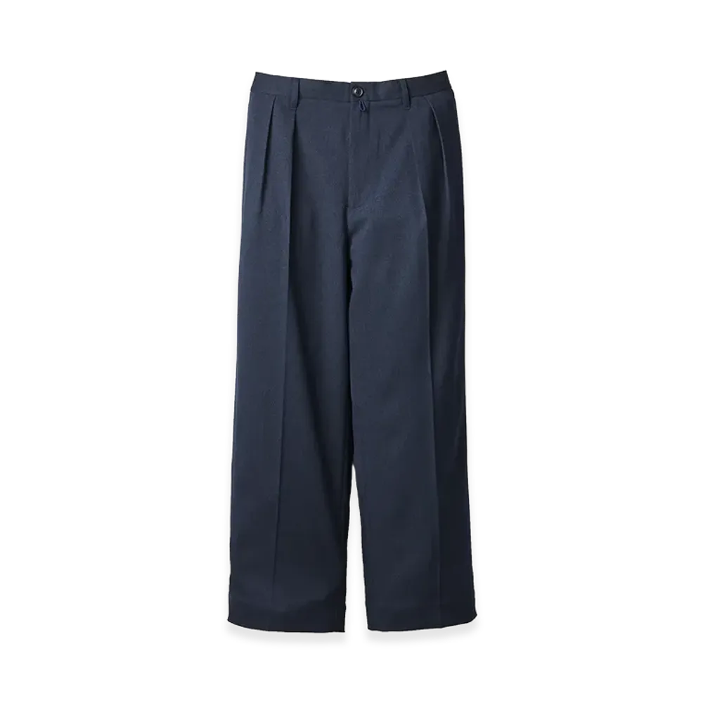 SEDAN ALL-PURPOSE Ventilation Wide Slacks "Navy"