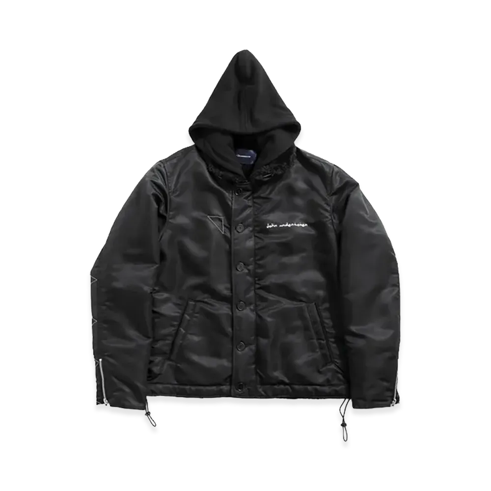John UNDERCOVER Logo Hooded Jacket "Navy"