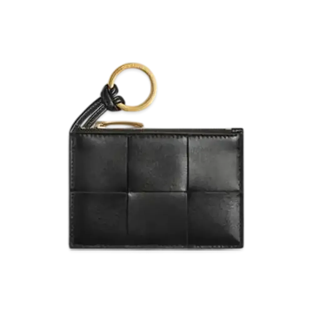 Bottega Veneta Cassette Key Pouch "Black"
