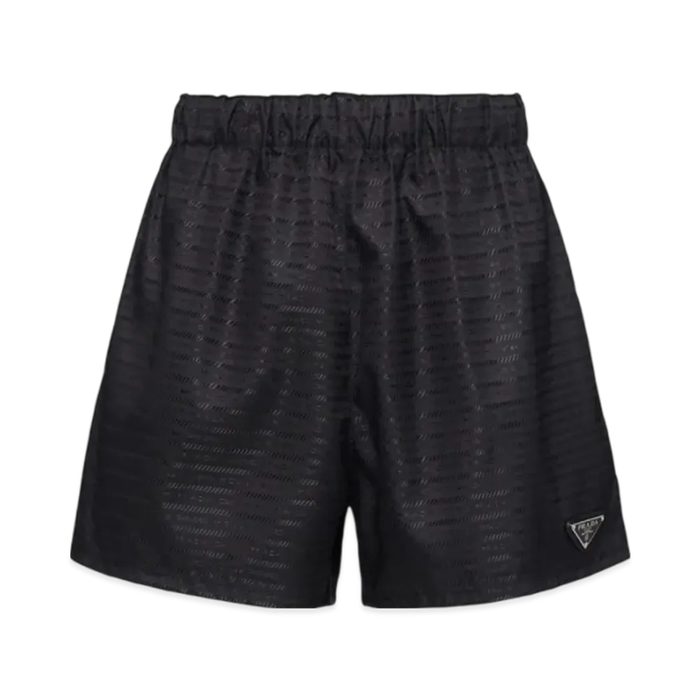 PRADA Women's Re-Nylon Shorts "Black"