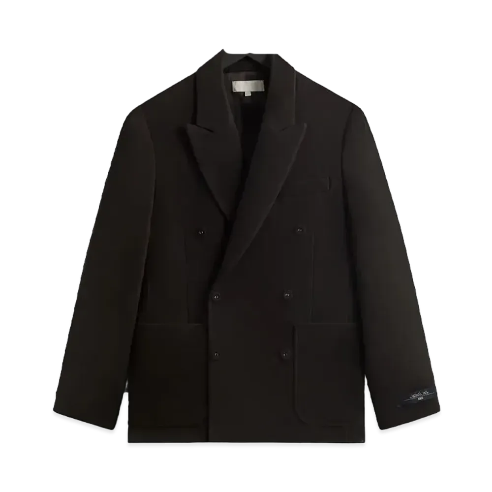 Kith Felted Jersey Julius Blazer "Black"