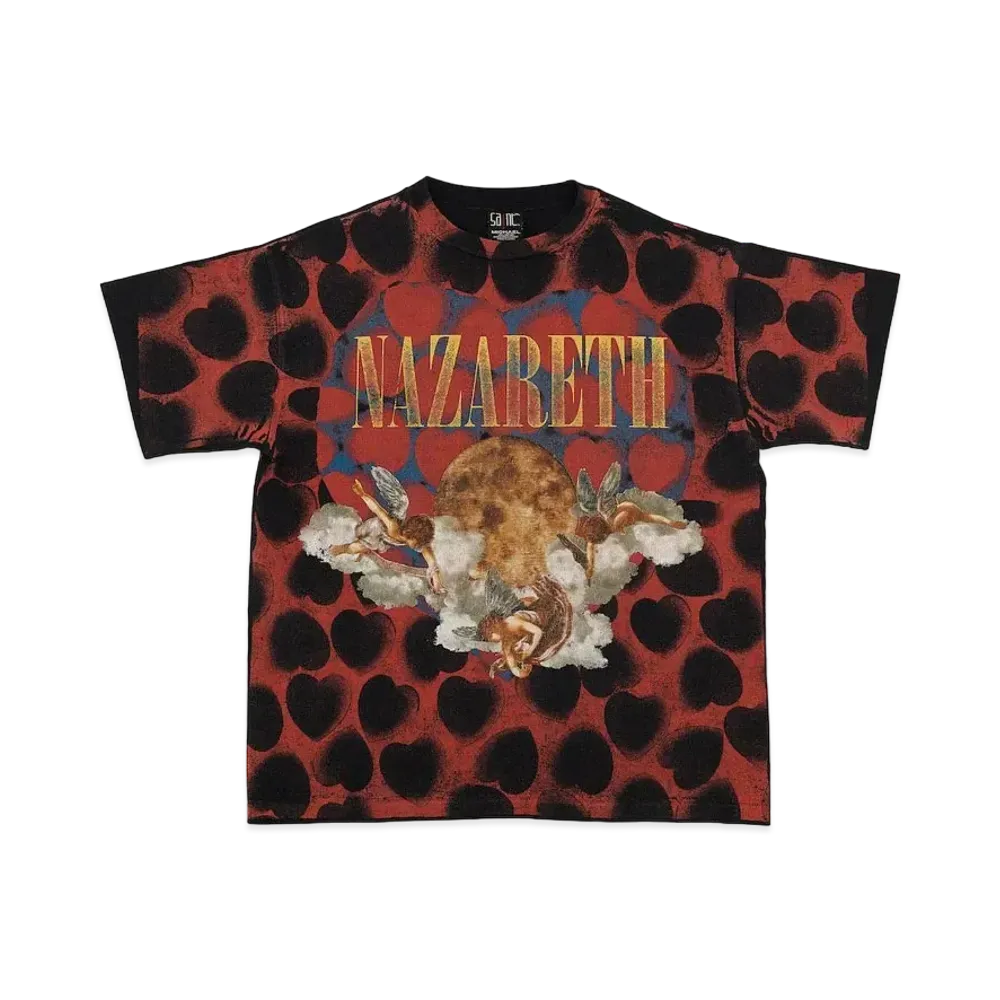 SAINT Mxxxxxx HEART TEE "Black"