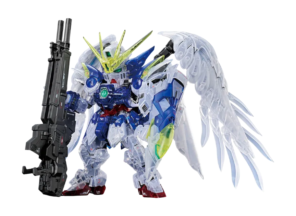 BANDAI "MASTER GRADE SD" MGSD Wing Gundam Zero EW [Clear Color] Gundam Base Limited