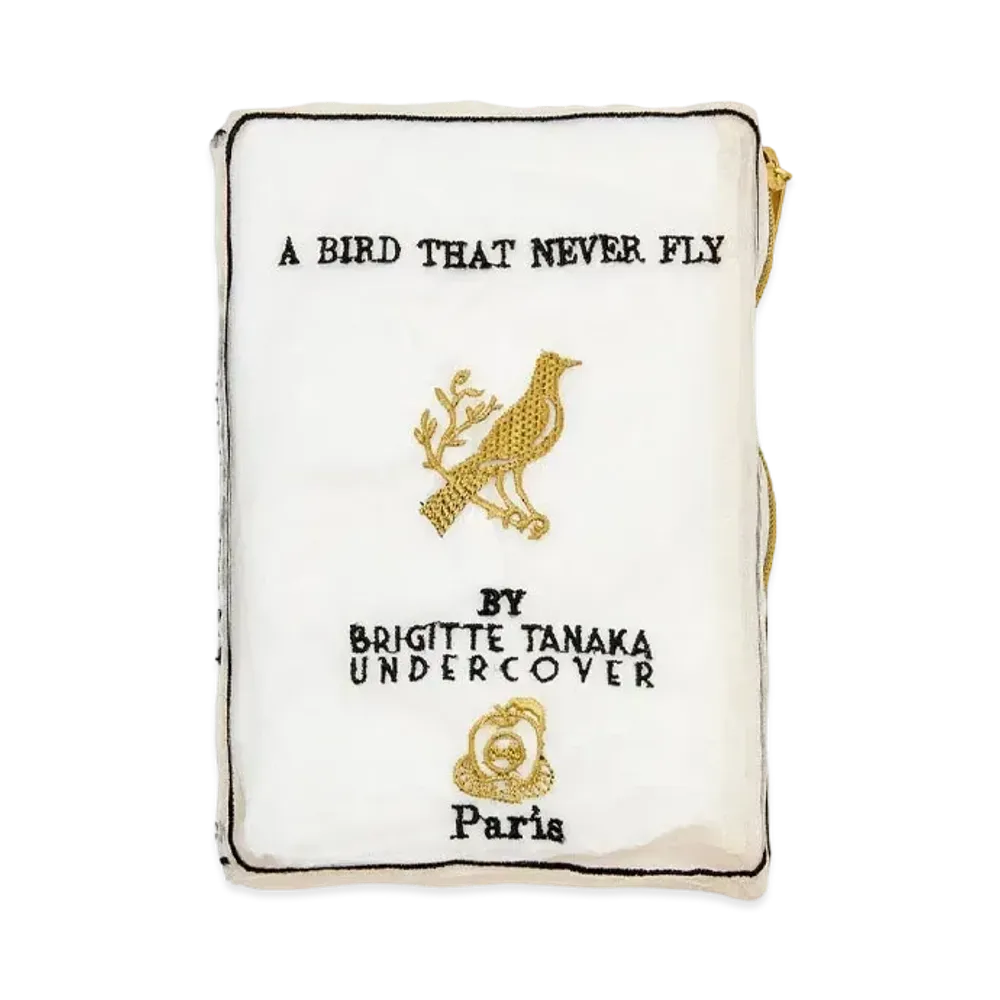UNDERCOVER x Brigitte Tanaka Nylon Organza Pouch "White"