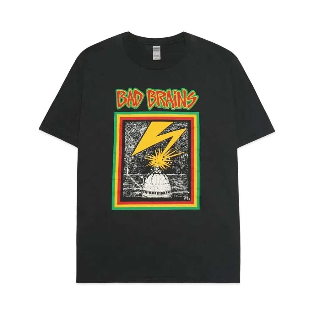 THRIFTY LOOK BAD BRAINS TEE "BLACK"