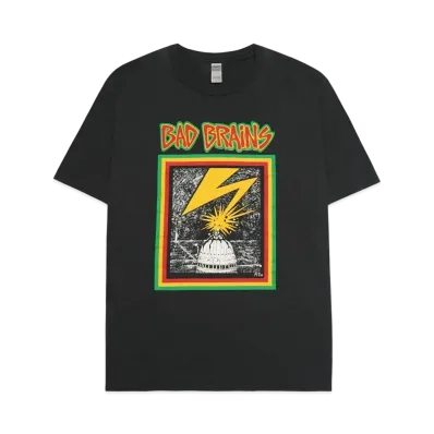 THRIFTY LOOK BAD BRAINS TEE "BLACK"