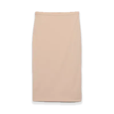 PRADA Stretch Fabric Slip "Cameo Beige"
