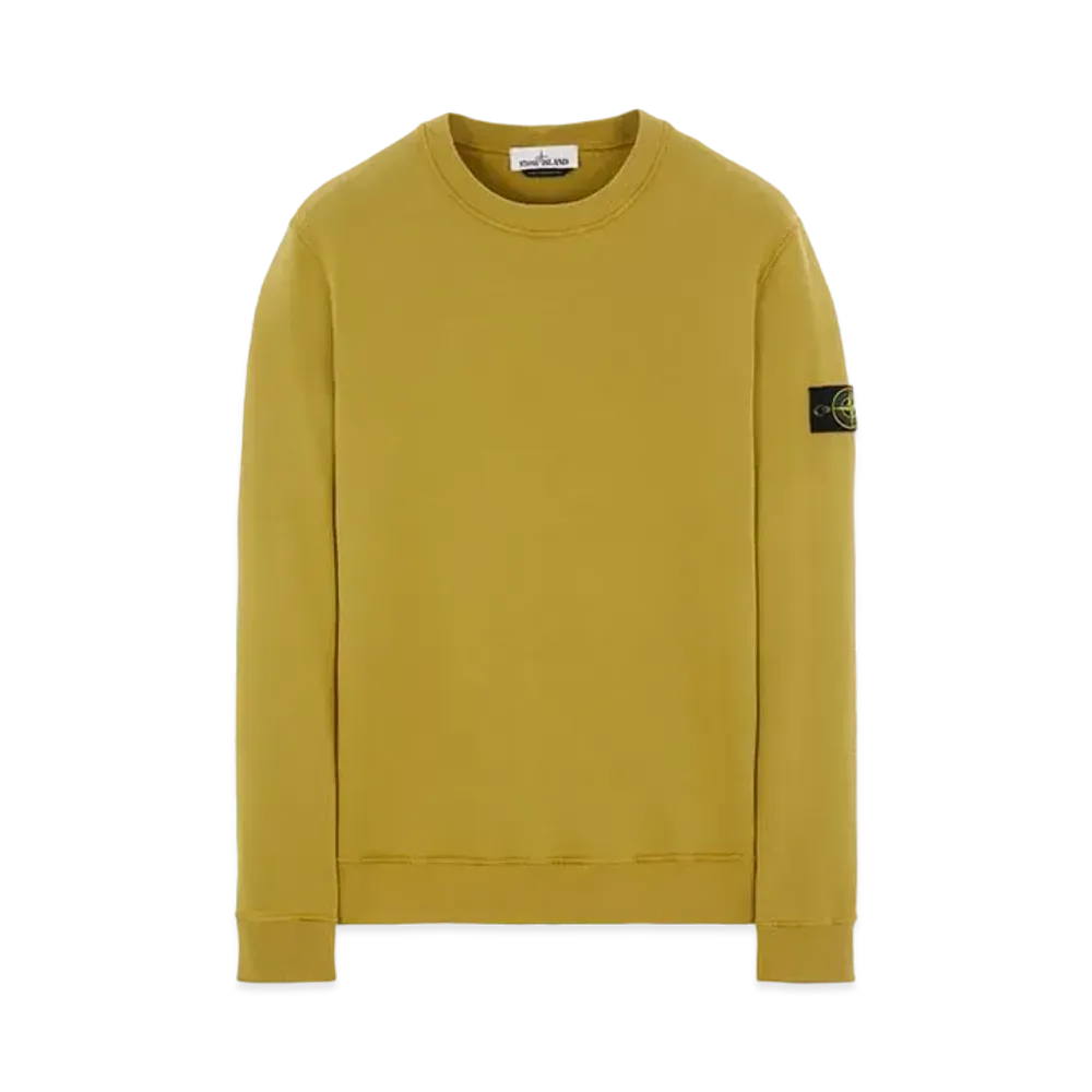 Stone Island 63020 BRUSHED COTTON FLEECE "Dark Beige"