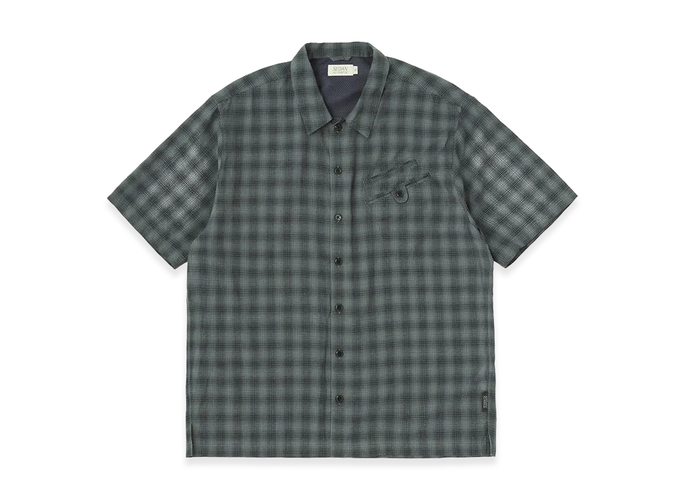 SEDAN ALL-PURPOSE Cotton Silk S/S Shirt "Olive"
