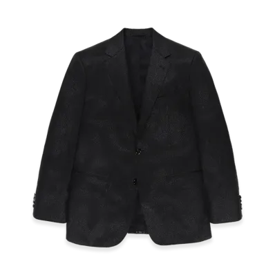 WACKO MARIA x Dormeuil Glitter Single Breasted Jacket "Black/Silver"